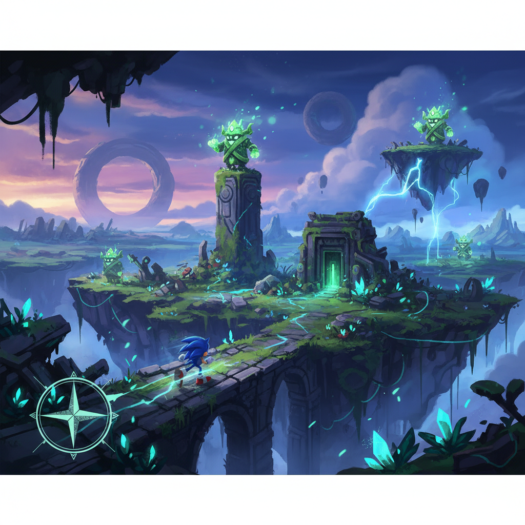 Finding All Master Koco Locations in Sonic Frontiers — illustration