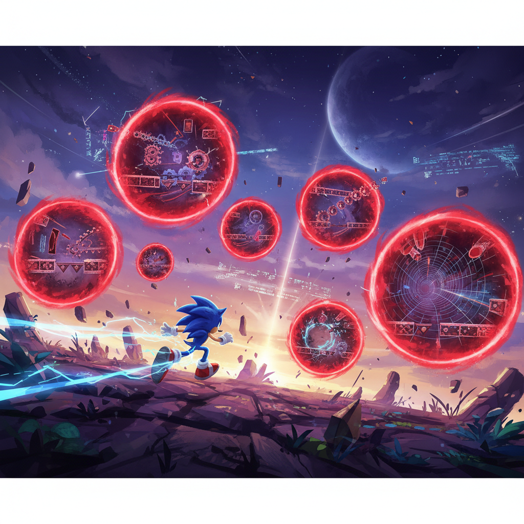 Sonic Frontiers: A Comprehensive Walkthrough for All Red Portal Challenges