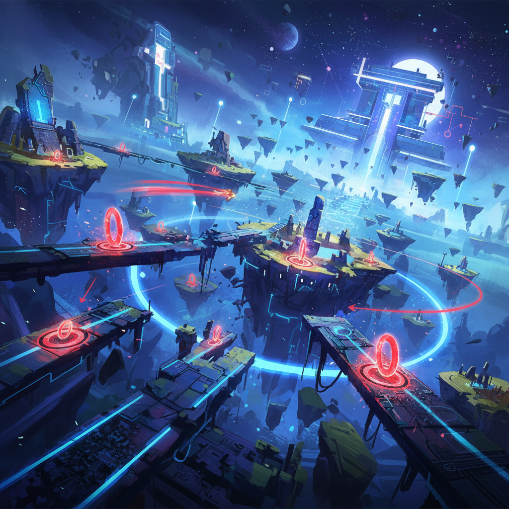 All Red Ring Locations in Sonic Frontiers Cyber Space Stages