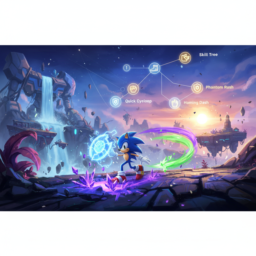 Best Sonic Skill Tree Upgrades in Sonic Frontiers