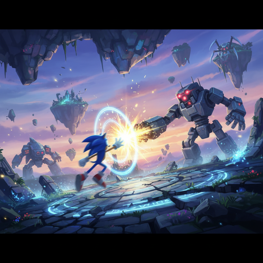 Mastering the Parry: Tips for Parrying Guardians in Sonic Frontiers — illustration