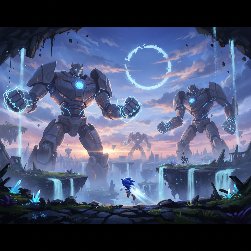 Confronting the Titans of Sonic Frontiers